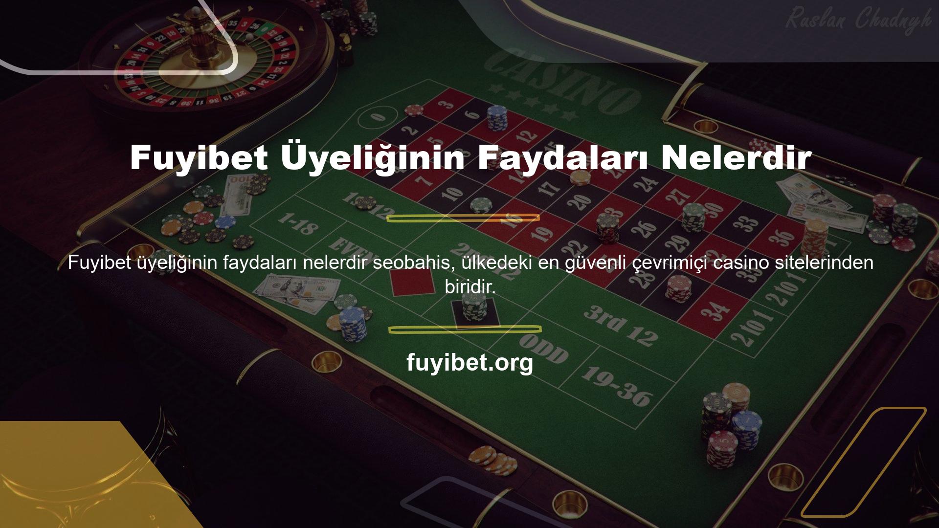 Topluluğumuzdaki en popüler uygulama sitelerinden biri olan Fuyibet, Türkiye'deki tüm casino oyunlarını kapsar