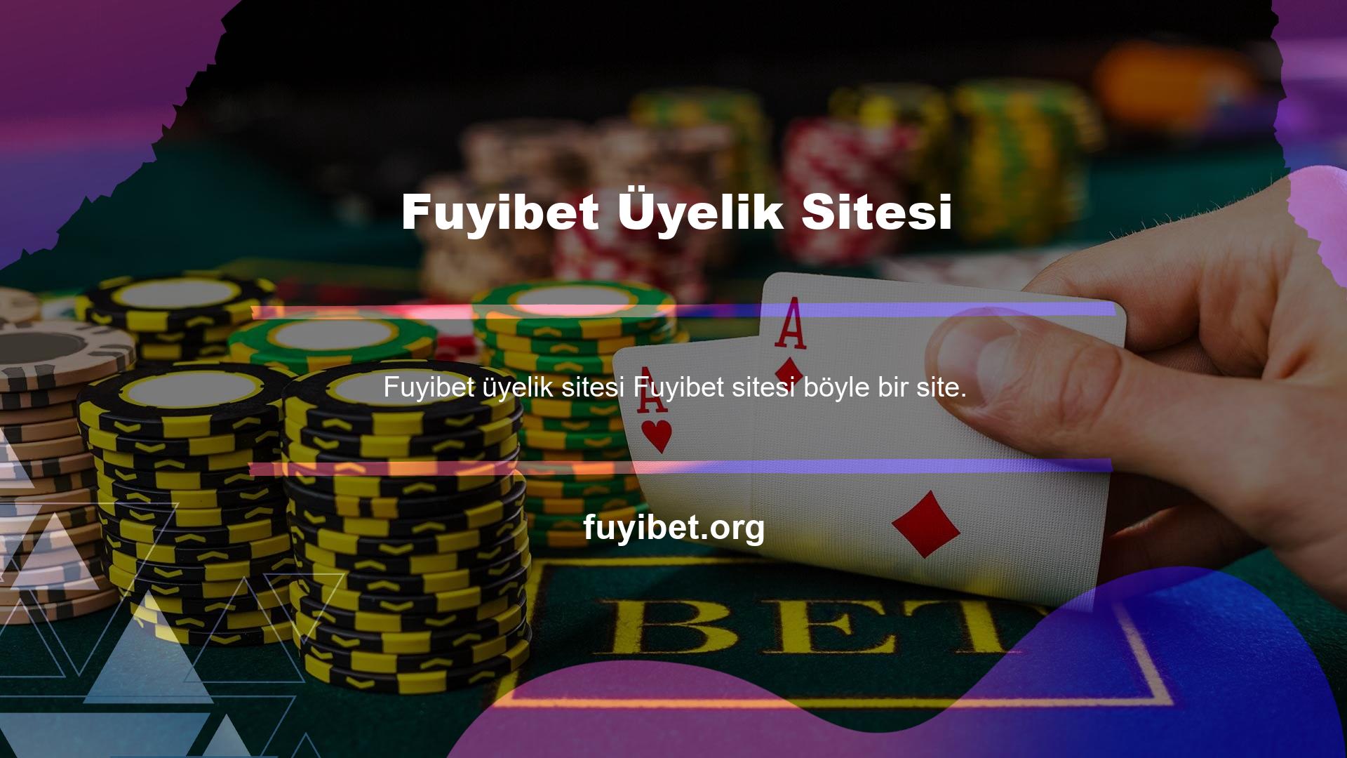 Fuyibet üyeliğini başlatmak ne kadar kolay hesabınızı kapatıp kapatmak çok kolaydır